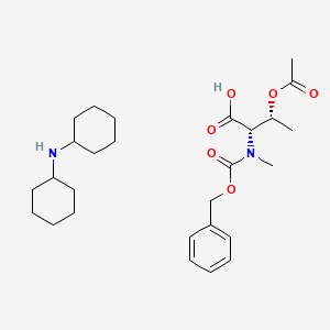 N-alpha-BENZYLOXYCARBONYL-N-alpha-METHYL-O-ACETYL-L-THREONINE DICYCLOHEXYLAMINE