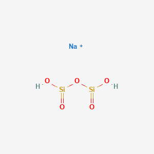 Silicic acid, (H2-Si2-O5), sodium salt