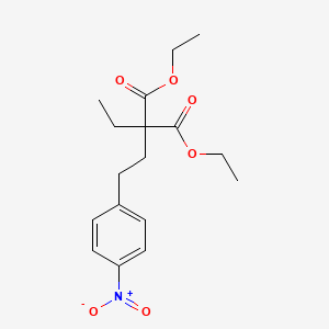 Diethyl ethyl[2-(4-nitrophenyl)ethyl]propanedioate