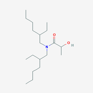 n,n-Bis(2-ethylhexyl)-2-hydroxypropanamide