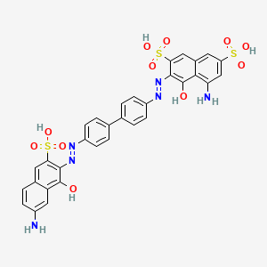 molecular formula C32H24N6O11S3 B13760584 Direct Black BH CAS No. 25180-19-2