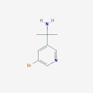 2-(5-Bromopyridin-3-YL)propan-2-amine