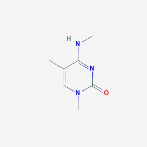 1,5-Dimethyl-4-methylamino-1H-pyrimidin-2-one