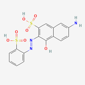 2-Naphthalenesulfonic acid, 7-amino-4-hydroxy-3-[(2-sulfophenyl)azo]-