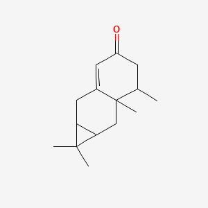 1,1,6,6a-Tetramethyl-1a,2,5,6,7,7a-hexahydrocyclopropa[b]naphthalen-4-one