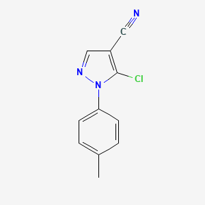 5-chloro-1-p-tolyl-1H-pyrazole-4-carbonitrile