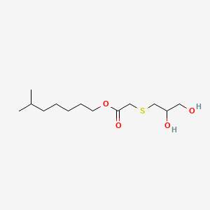 Isooctyl [(2,3-dihydroxypropyl)thio]acetate