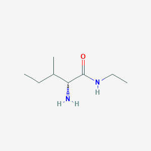 (2R)-2-amino-N-ethyl-3-methylpentanamide