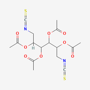 1,6-Dithiocyanato-2,3,4,5-tetraacetylmannitol