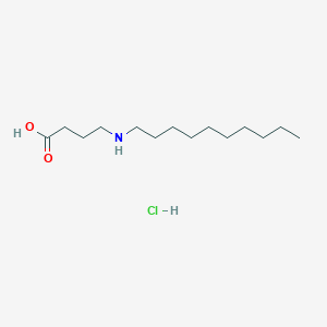 4-(Decylamino)butanoic acid hydrochloride