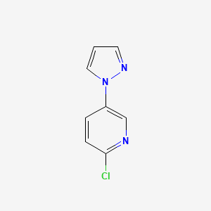 2-chloro-5-(1H-pyrazol-1-yl)pyridine