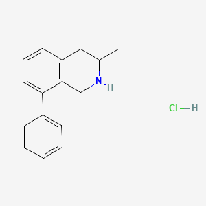 1,2,3,4-Tetrahydro-3-methyl-8-phenylisoquinoline hydrochloride