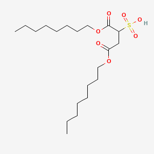 Succinic acid, sulfo-, 1,4-dioctyl ester