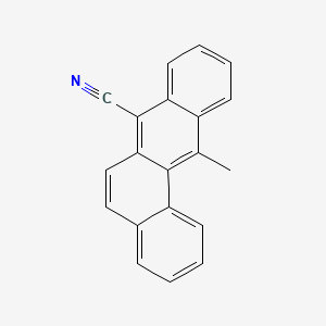 BENZ(a)ANTHRACENE, 7-CYANO-12-METHYL-