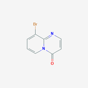 molecular formula C8H5BrN2O B1376156 9-Bromo-4H-pyrido[1,2-a]pyrimidin-4-one CAS No. 1198413-08-9