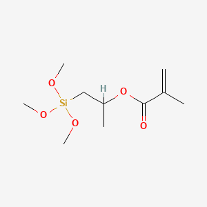 1-Methyl-2-(trimethoxysilyl)ethyl methacrylate