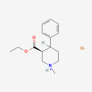 (+-)-trans-1-Methyl-4-phenylnipecotic acid ethyl ester hydrobromide