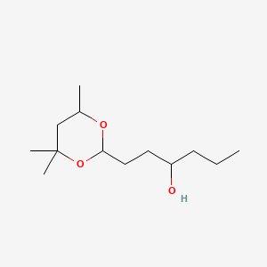 4,4,6-Trimethyl-alpha-propyl-1,3-dioxane-2-propanol