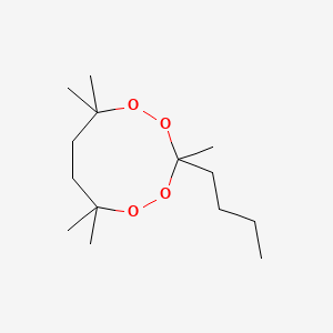 3-Butyl-3,6,6,9,9-pentamethyl-1,2,4,5-tetroxonane