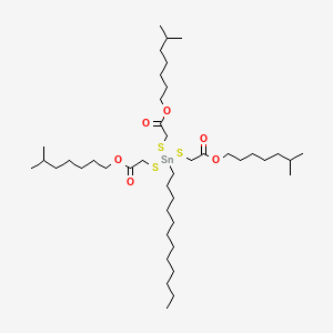 Triisooctyl 2,2',2''-((dodecylstannylidyne)tris(thio))triacetate