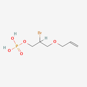 3-(Allyloxy)-2-bromopropyl dihydrogen phosphate