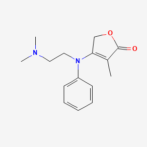 2(5H)Furanone, 4-(N-(2-dimethylaminoethyl)-N-phenylamino)-3-methyl-