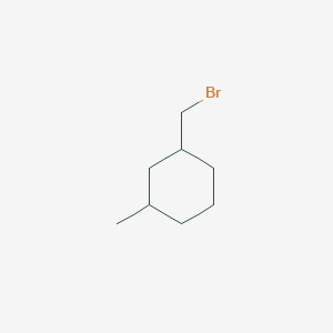 molecular formula C8H15B B1376186 1-(溴甲基)-3-甲基环己烷 CAS No. 1427380-37-7