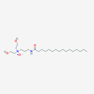 Hexadecanamide, N-[3-[bis(2-hydroxyethyl)oxidoamino]propyl]-