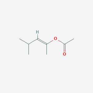 [(E)-4-methylpent-2-en-2-yl] acetate