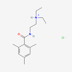 N-(2-(Diethylamino)ethyl)-2,4,6-trimethylbenzamide hydrochloride