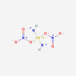 molecular formula H2N4O6Pd-2 B13762348 CID 165358701 