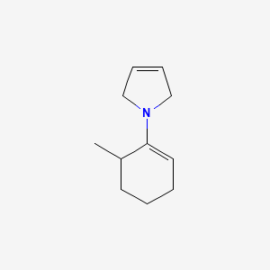 1-(6-Methylcyclohex-1-en-1-yl)-2,5-dihydro-1H-pyrrole