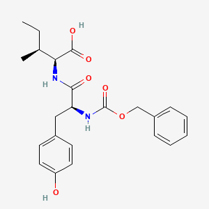 molecular formula C23H28N2O6 B13762380 Z-Tyr-ile-OH CAS No. 50903-76-9