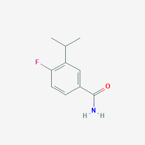 4-Fluoro-3-isopropylbenzamide