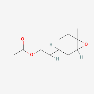 beta,6-Dimethyl-7-oxabicyclo(4.1.0)heptane-3-ethyl acetate