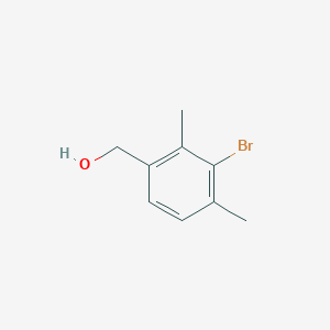 B1376254 (3-Bromo-2,4-dimethylphenyl)methanol CAS No. 1255206-86-0