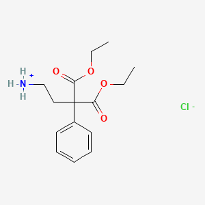 Diethyl 2-aminoethyl-phenylmalonate hydrochloride