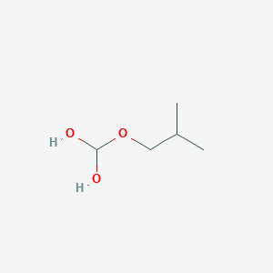 molecular formula C5H12O3 B13762649 (2-Methylpropoxy)methanediol CAS No. 6630-97-3