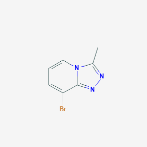 molecular formula C7H6BrN3 B1376266 8-Bromo-3-methyl-[1,2,4]triazolo[4,3-A]pyridine CAS No. 54230-90-9
