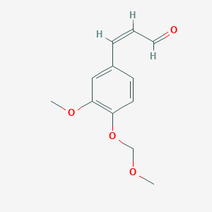 3'-Methoxy-4'-(methoxymethoxy)cinnamaldehyde