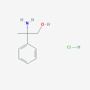 molecular formula C9H14ClNO B1376267 2-氨基-2-苯基丙醇盐酸盐 CAS No. 18110-40-2