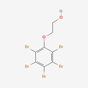 molecular formula C8H5Br5O2 B13762709 2-(Pentabromophenoxy)ethanol CAS No. 60593-02-4