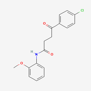 4-(p-Chlorophenyl)-N-(2-methoxyphenyl)-4-oxobutyramide