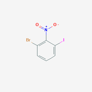 molecular formula C6H3BrINO2 B1376280 1-溴-3-碘-2-硝基苯 CAS No. 1126425-84-0