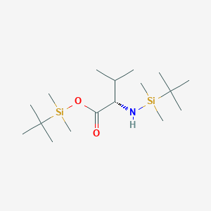 molecular formula C17H39NO2Si2 B13762825 Valine diTBDMS 