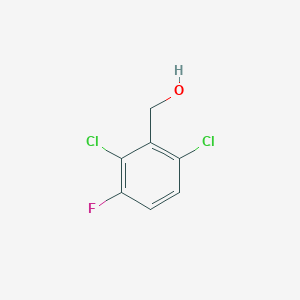 molecular formula C7H5Cl2FO B1376285 (2,6-Dichloro-3-fluorophenyl)methanol CAS No. 1227611-90-6