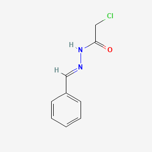 Benzaldehyde chloroacetylhydrazone