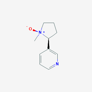 molecular formula C10H14N2O B013763 3-((1S,2S)-1-甲基-1-氧化-2-吡咯烷基)吡啶 CAS No. 51095-86-4