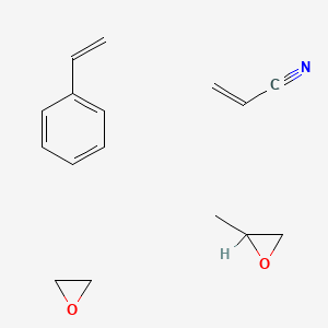 2-Methyloxirane;oxirane;prop-2-enenitrile;styrene