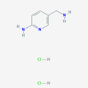 molecular formula C6H11Cl2N3 B1376306 Dihydrochlorure de 5-(aminométhyl)pyridin-2-amine CAS No. 260794-33-0